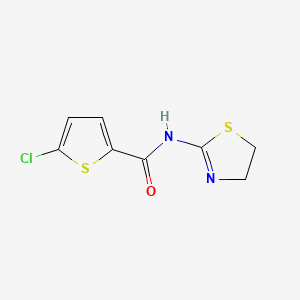 5-chloro-N-(4,5-dihydro-1,3-thiazol-2-yl)-2-thiophenecarboxamide