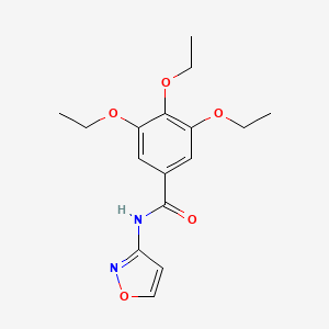 3,4,5-TRIETHOXY-N~1~-(3-ISOXAZOLYL)BENZAMIDE