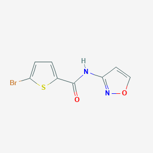 5-BROMO-N-(12-OXAZOL-3-YL)THIOPHENE-2-CARBOXAMIDE