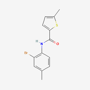 N-(2-bromo-4-methylphenyl)-5-methylthiophene-2-carboxamide