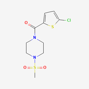 (5-CHLORO-2-THIENYL)[4-(METHYLSULFONYL)PIPERAZINO]METHANONE