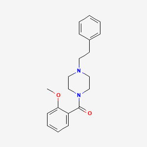 (2-METHOXYPHENYL)(4-PHENETHYLPIPERAZINO)METHANONE