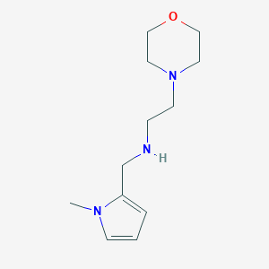 N-[(1-methylpyrrol-2-yl)methyl]-2-morpholin-4-ylethanamine