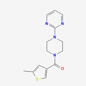 (5-METHYL-3-THIENYL)[4-(2-PYRIMIDINYL)PIPERAZINO]METHANONE