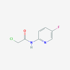 molecular formula C7H6ClFN2O B359692 2-chloro-N-(5-fluoropyridin-2-yl)acetamide CAS No. 480452-41-3