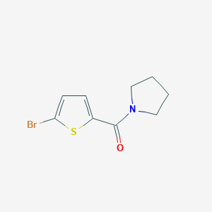 (5-BROMO-2-THIENYL)(1-PYRROLIDINYL)METHANONE