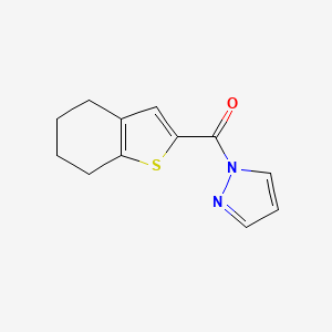 1H-pyrazol-1-yl(4,5,6,7-tetrahydro-1-benzothiophen-2-yl)methanone