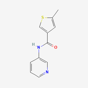 5-methyl-N-(pyridin-3-yl)thiophene-3-carboxamide