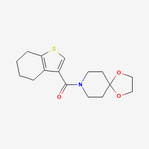 8-(4,5,6,7-tetrahydro-1-benzothien-3-ylcarbonyl)-1,4-dioxa-8-azaspiro[4.5]decane