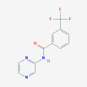 N-(pyrazin-2-yl)-3-(trifluoromethyl)benzamide