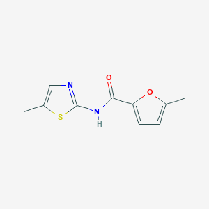 5-methyl-N-(5-methyl-1,3-thiazol-2-yl)-2-furamide