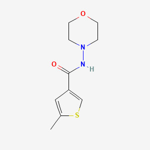 5-methyl-N-4-morpholinyl-3-thiophenecarboxamide