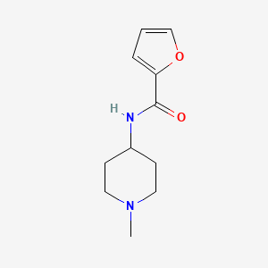 N-(1-methylpiperidin-4-yl)furan-2-carboxamide