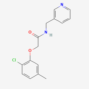 2-(2-CHLORO-5-METHYLPHENOXY)-N-[(PYRIDIN-3-YL)METHYL]ACETAMIDE