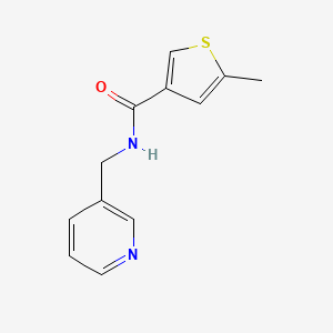 5-METHYL-N-[(PYRIDIN-3-YL)METHYL]THIOPHENE-3-CARBOXAMIDE