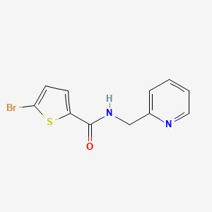 5-BROMO-N-[(PYRIDIN-2-YL)METHYL]THIOPHENE-2-CARBOXAMIDE