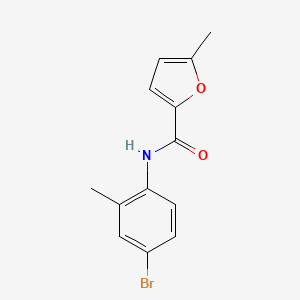 N-(4-bromo-2-methylphenyl)-5-methylfuran-2-carboxamide