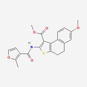 methyl 7-methoxy-2-[(2-methyl-3-furoyl)amino]-4,5-dihydronaphtho[2,1-b]thiophene-1-carboxylate