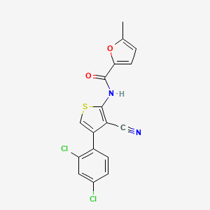 N-[3-cyano-4-(2,4-dichlorophenyl)-2-thienyl]-5-methyl-2-furamide