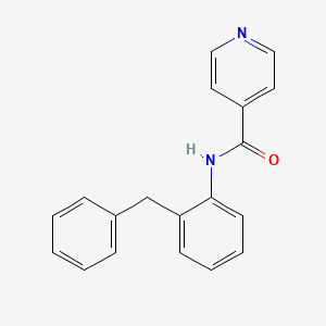 N-(2-benzylphenyl)pyridine-4-carboxamide