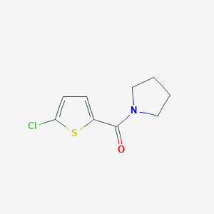 (5-CHLORO-2-THIENYL)(1-PYRROLIDINYL)METHANONE