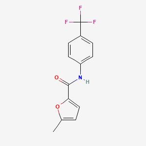 5-methyl-N-[4-(trifluoromethyl)phenyl]furan-2-carboxamide