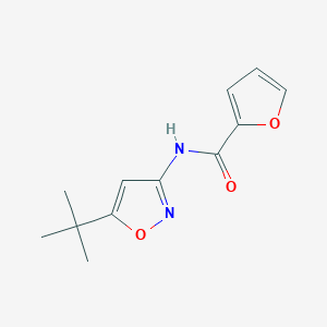 N-(5-TERT-BUTYL-12-OXAZOL-3-YL)FURAN-2-CARBOXAMIDE