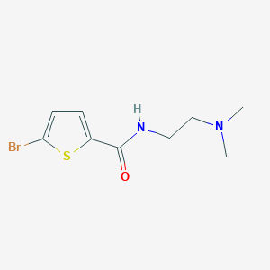 5-bromo-N-[2-(dimethylamino)ethyl]thiophene-2-carboxamide