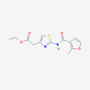 ethyl {2-[(2-methyl-3-furoyl)amino]-1,3-thiazol-4-yl}acetate