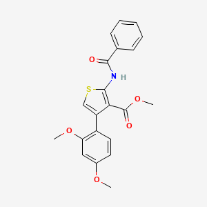 Methyl 2-benzamido-4-(2,4-dimethoxyphenyl)thiophene-3-carboxylate