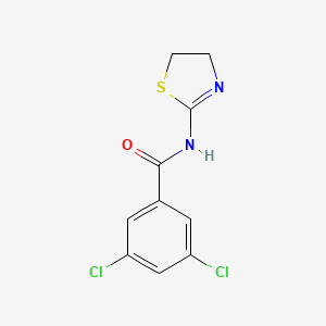 3,5-dichloro-N-(4,5-dihydro-1,3-thiazol-2-yl)benzamide