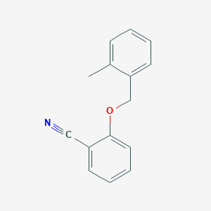 2-[(2-Methylphenyl)methoxy]benzonitrile