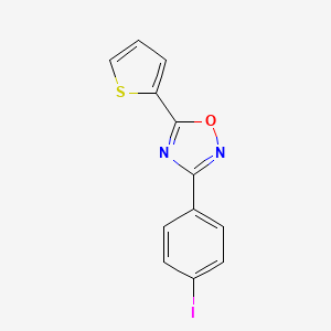 3-(4-iodophenyl)-5-(2-thienyl)-1,2,4-oxadiazole