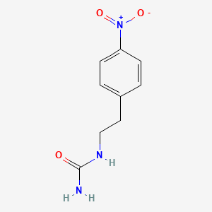 molecular formula C9H11N3O3 B3598413 2-(4-Nitrophenyl)ethylurea 