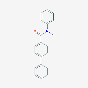 molecular formula C20H17NO B359878 N-methyl-N,4-diphenylbenzamide CAS No. 349407-14-3