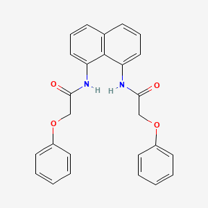 N,N'-1,8-naphthalenediylbis(2-phenoxyacetamide)