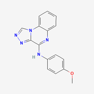 N-(4-methoxyphenyl)[1,2,4]triazolo[4,3-a]quinoxalin-4-amine