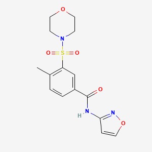 N-3-isoxazolyl-4-methyl-3-(4-morpholinylsulfonyl)benzamide