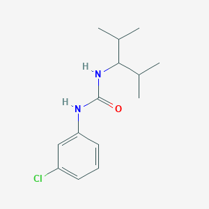 1-(3-Chlorophenyl)-3-(2,4-dimethylpentan-3-yl)urea