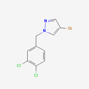 4-bromo-1-(3,4-dichlorobenzyl)-1H-pyrazole