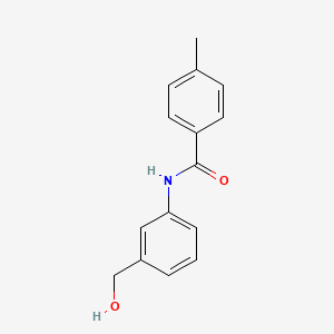 N-[3-(hydroxymethyl)phenyl]-4-methylbenzamide