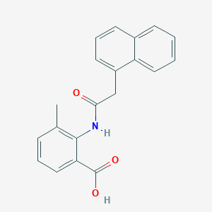 3-methyl-2-[(1-naphthylacetyl)amino]benzoic acid