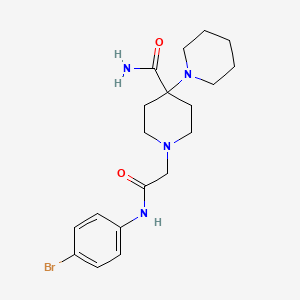 1'-{2-[(4-bromophenyl)amino]-2-oxoethyl}-1,4'-bipiperidine-4'-carboxamide