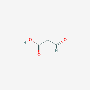 molecular formula C3H4O3 B036008 3-Oxopropanoic acid CAS No. 926-61-4