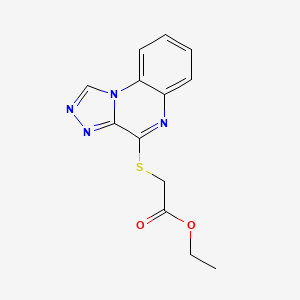 ethyl ([1,2,4]triazolo[4,3-a]quinoxalin-4-ylthio)acetate