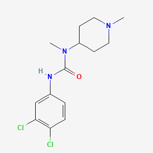 N'-(3,4-dichlorophenyl)-N-methyl-N-(1-methyl-4-piperidinyl)urea