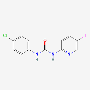 N-(4-chlorophenyl)-N'-(5-iodo-2-pyridinyl)urea