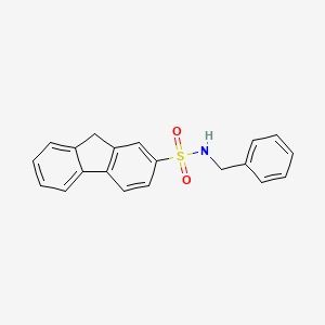 N-benzyl-9H-fluorene-2-sulfonamide