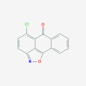 molecular formula C14H6ClNO2 B360123 5-Chloro-anthra[1,9-cd]isoxazol-6-one CAS No. 70730-92-6