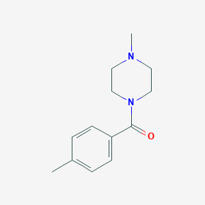 molecular formula C13H18N2O B360126 (4-甲基哌嗪-1-基)(对甲苯基)甲苯酮 CAS No. 219989-25-0